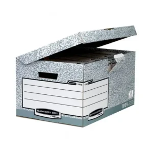 FELLOWES CONTENEDOR ARCHIVADOR TAPA FIJA 378X287X545MM - 1181501 Gran Oferta