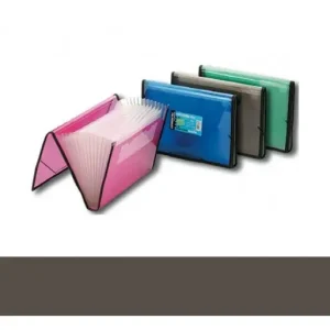 FOLDERMATE CARPETA CLASIFICADOR 12 SEPARADORES FUELLE NEGRO - 134 A Nuevo Modelo