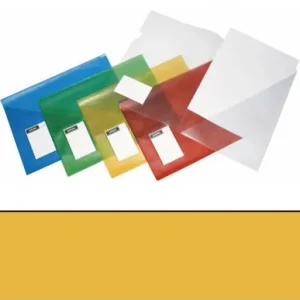 Rebajas GRAFOPLAS 40 DOSSIER CON BOLSA Y TARJETERO EN PVC PIEL NARANJA 200 MICRAS A4 AMARILLO 77004160
