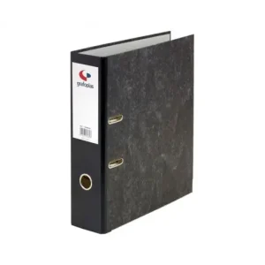 GRAFOPLAS ARCHIVADOR JASPEADO A4 65MM CON RADO NEGRO - 07169100 Precio Económico