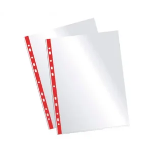 Garantía Incluida GRAFOPLAS BOLSA 10 FUNDAS A4 POLIPROPILENO EXTRA ROJO - 05501151