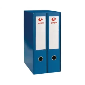 GRAFOPLAS BOX 2 ARCHIVADOR COLOR FOLIO AZUL - 07279230 Descuento