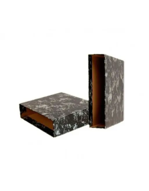 Máxima Calidad GRAFOPLAS CAJETIN ECOCLASSIC FOLIO JASPEADO NEGRO - 07170000