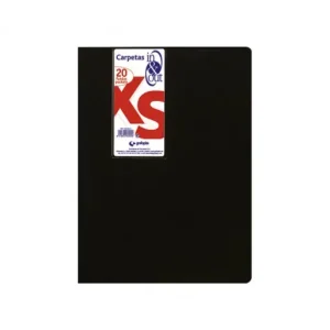 GRAFOPLAS CARPETA 20 FUNDAS IN AND OUT XS NEGRO - 39452010 Precio De Oferta