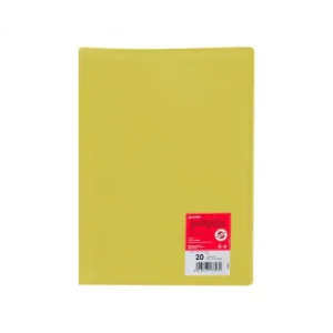 GRAFOPLAS CARPETA 20 FUNDAS POLIPLAS A4 POLIPROPILENO AMARILLO - 01321260 Precio De Oferta