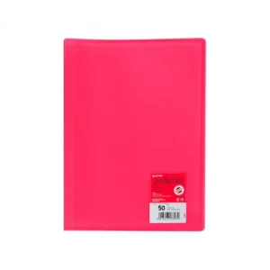 Oferta Especial GRAFOPLAS CARPETA 50 FUNDAS POLIPLAS A4 POLIPROPILENO FUCSIA - 01351254