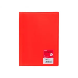 GRAFOPLAS CARPETA 50 FUNDAS POLIPLAS A4 POLIPROPILENO ROJO - 01351251 Compra Hoy