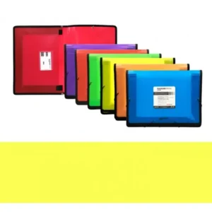 A Buen Precio GRAFOPLAS CARPETA GOMAS DE POLIPROPILENO TRANSLÚCIDO CON BOLSA Y FUELLE BORDE REFORZADO FOLIO COLOR AMARILLO - 04800560