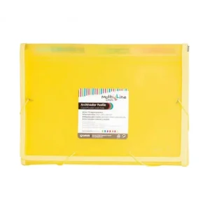 Alta Calidad GRAFOPLAS CLASIFICADOR FUELLE POLIPROPILENO 13 SEPARADORES AMARILLO - 02963060