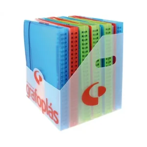 GRAFOPLAS EXPOSITOR 11 CARPETA FUNDAS IN Y OUT TRANSLUCIDA - 00395100 Original