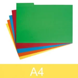 Artesanal GRAFOPLAS PACK 50 SUBCARPETA CON PESTAÑA LATERAL A4 240GR AMARILLO 31060