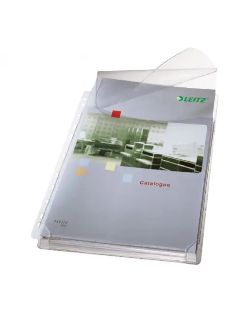 Nuevo Modelo LEITZ 5 FUNDAS CON FUELLE PVC A4 11 TALADROS 170 MICRAS - 47563003