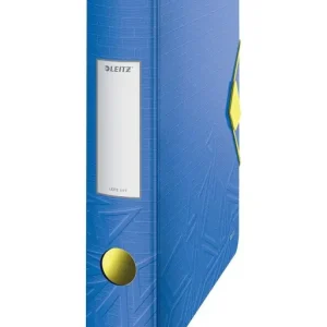 LEITZ ARCHIVADOR ACTIVE URBAN CHIC TAPA DE POLIPROPILENO RESISTENTE 65MM AZUL 11170032 Máxima Calidad