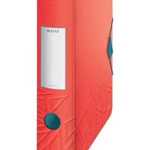 Precio De Oferta LEITZ ARCHIVADOR ACTIVE URBAN CHIC TAPA DE POLIPROPILENO RESISTENTE 82MM ROJO 11160020