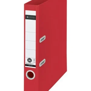 LEITZ ARCHIVADOR PALANCA RECYCLE DE CARTON RECICLADO A4 50MM FORRADO EN PAPEL ROJO 10190025 Imprescindible (Must-Have)