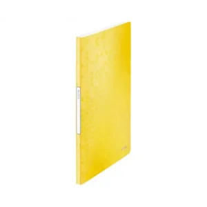 LEITZ CARPETA 20 FUNDAS WOW A4 POLIPROPILENO AMARILLO - 46310116 Auténtico