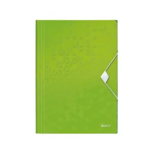 LEITZ CARPETA GOMAS WOW A4 3 SOLAPAS. PP VERDE - 45990154 Compra Ahora