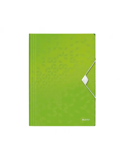 LEITZ CARPETA GOMAS WOW A4 3 SOLAPAS. PP VERDE - 45990154 Compra Ahora