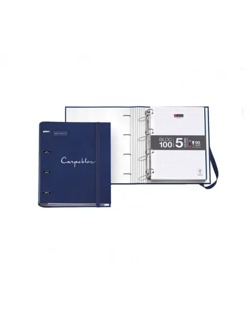 Directo De Fábrica M.RIUS CARPEBLOC4 ANILLAS DE 35 MM EMOTIONS MARINO - 14682