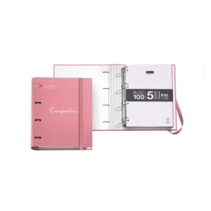 Envío Gratis M.RIUS CARPEBLOC4 ANILLAS DE 35 MM EMOTIONS ROSA - 14687