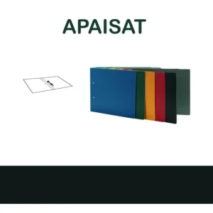 MARIOLA CARPETA ANILLAS 2 ANILLAS DE 40 MM 4º APAISADO NEGRO - 042A4 Artesanal