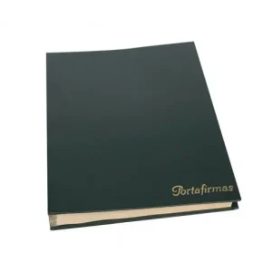 MARIOLA PORTAFIRMAS TAPA PLASTIFICADA 20 SEPARADORES NEGRO - 1720NEGRO Pedido Al Por Mayor