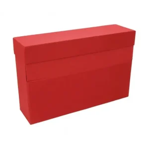 MARIOLA TRANSFERENCIA FOLIO PROLONGADO GRANATE 390X255X110 - 1685RO Hecho A Mano