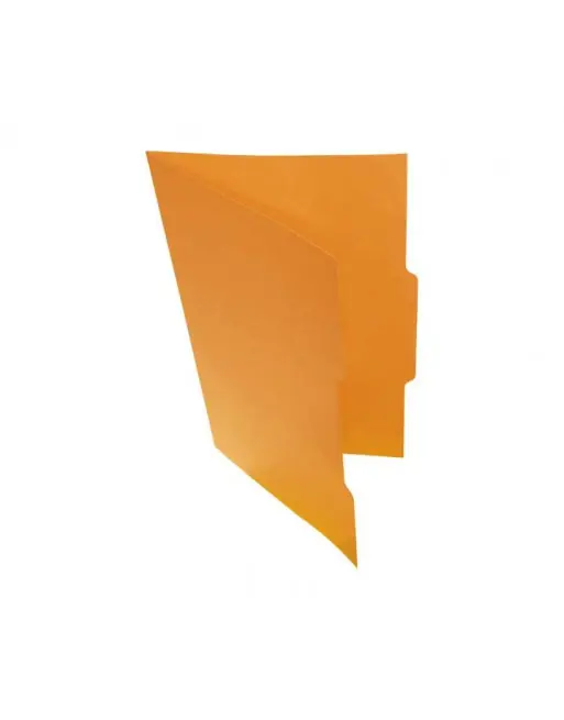 Pago Seguro MMC 50 SUBCARPETAS PESTAÑA CENTRO FOLIO 240GR NARANJA - 433366