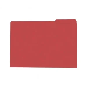 Súper Precio MMC 50 SUBCARPETAS PESTAÑA DERECHA A4 240GR ROJO - 434426