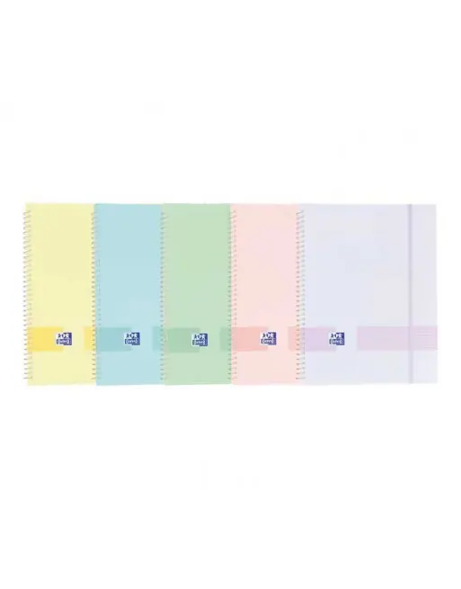 OXFORD CARPETA 30 FUNDAS A4 CON GOMA SURTIDO PASTEL 400146218 Original