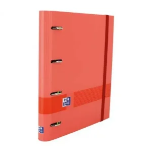 Solo Por Tiempo Limitado OXFORD CARPETA EBINDER OXFORD AND YOU 4 ANILLAS A4 CON RECAMBIO 5X5 100H SANDIA - 400158629