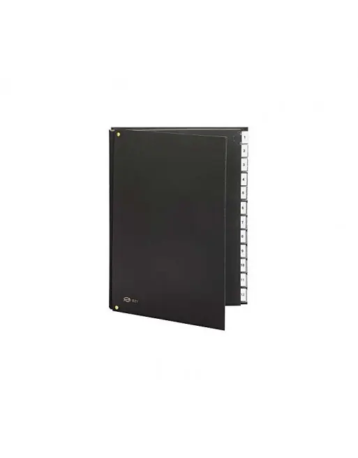 PARDO CLASIFICADOR NUMERADO 1-12 12 SEPARACIONES NEGRO - 82101 Envío Internacional