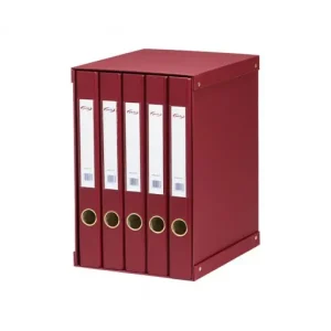 Precio Rebajado PARDO MODULO 5 CARPETAS 2-25MM FOLIO BURDEOS 924502