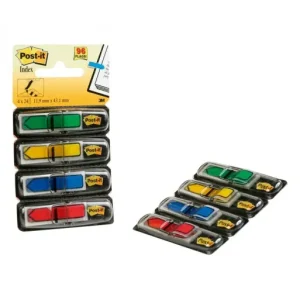 POST-IT DISPENS 24 INDEX FLECHA 1/2 PULGADAS 4 COLORES - 684-ARR3 Precio Rebajado