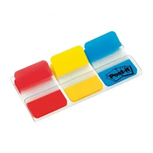 Devolución Gratuita POST-IT INDEX RIGIDO ROJO AMARILLO AZUL 25 X 38 MM- 686-RYB