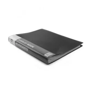 VARIS CARPETA 40 FUNDAS A4 POLIPROPILENO NEGRO - FO22421 Últimas Unidades