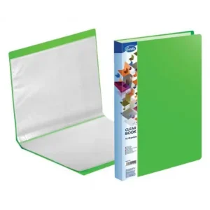 VARIS CARPETA 40 FUNDAS A4 POLIPROPILENO VERDE - FO22423 Lujoso