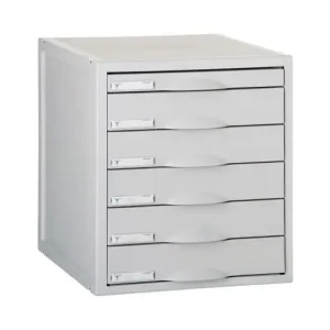 ARCHIVO 2000 ARCHIVO MODULAR 6 CAJONES ARCHISYSTEM GRIS - 8206C Entrega Rápida