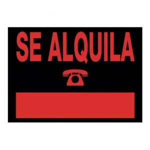 Súper Precio ARCHIVO 2000 CARTEL PLÁSTICO 50X70 SE ALQUILA PVC - 6161 NE