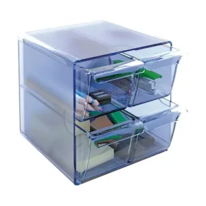 ARCHIVO 2000 CUBO C/4 CAJONES PEQUEÑO AZUL TR 6704 AZT - 6704 AZ TP Pedido Al Por Mayor
