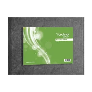 ARCHIVO 2000 EXPOSITOR MURAL -ÓPTIMA- CON ADHESIVO DIN A4 HORIZONTAL ESPESOR 1,5 MM. SUSTITUYE LOS DOCUMENTOS LATERALMENTE. MEDI Auténtico