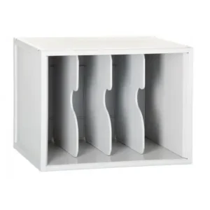 Más Vendido ARCHIVO 2000 MODULO 4 HUECOS VERTICAL COLOR GRIS/GRIS - 8103EV GS