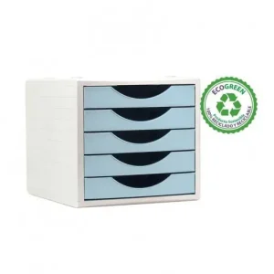Liquidación ARCHIVO 2000 MODULO 5 CAJON PASTEL AZUL 4005 AZUL PS
