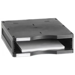 Súper Precio ARCHIVO 2000 MODULO ARCHIVODOC APILABLE 1 ALTURA ESTRECHO A4 360 x 300 x 90 COLOR NEGRO - 6511 NE