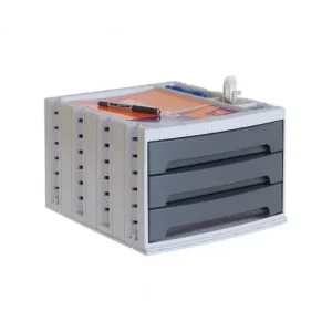 ARCHIVO 2000 MODULO ARCHIVOTEC 3 CAJONES GRIS+GRAFITO - 6003 GF Máxima Calidad