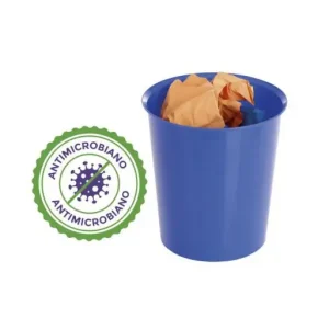 Liquidación ARCHIVO 2000 PAPELERA ANTIBACTERIANA AZUL 17L 29X31 - 2001AM AZ