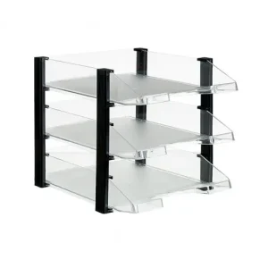 ARCHIVO 2000 SET 3BANDEJAS JUMBORACK TR/NEGRO - 704 TP CS Súper Precio