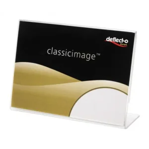 Máxima Calidad DEFLECTO EXPOSITOR EN L A7 HORIZONTAL - 480401