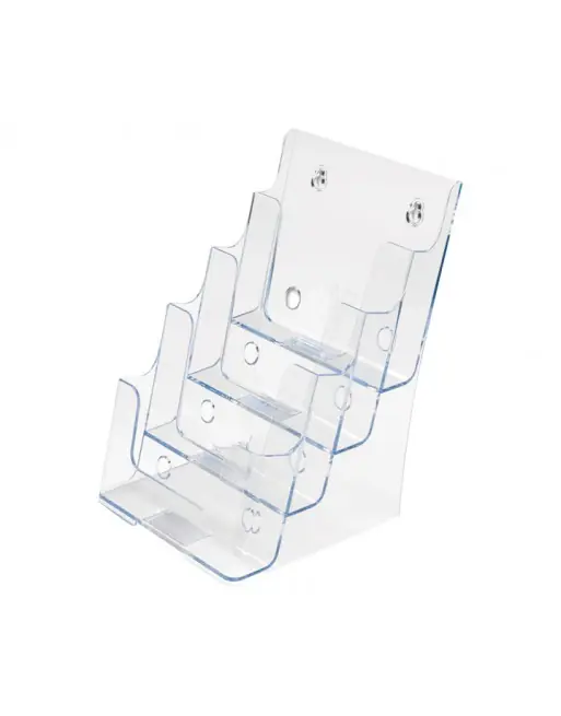 Entrega Rápida DEFLECTO EXPOSITOR PORTA FOLLETOS VERTICAL 4 POSICIONES A5 DE 779 - 77901