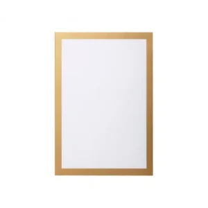 Liquidación DURABLE BOLSA 2 MARCOS MAGNETICOS AUTOADHESIVO A4 ORO - 4872-30